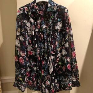 McQ by Alexander McQueen floral blouse